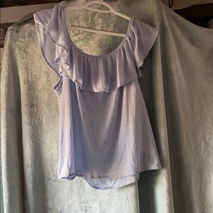 Baby blue blouse